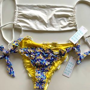Frankies Bikinis: Colby Bottom Small (monarch)
